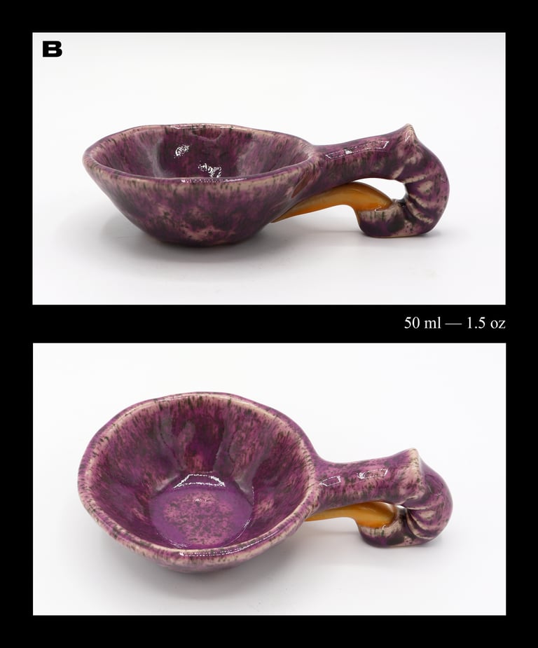 Hooked Finger Cups – Espresso  Image 3