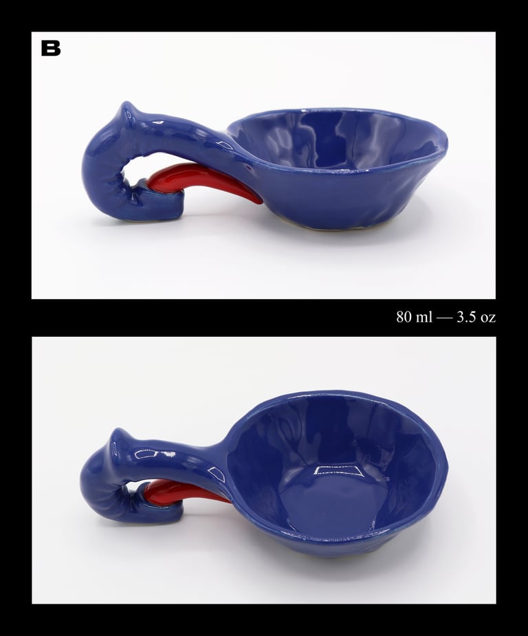 Hooked Finger Cups — Doppio (80ml) Image 3