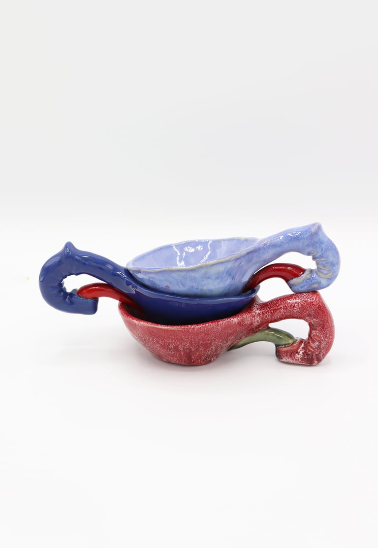 Hooked Finger Cups — Doppio (80ml)