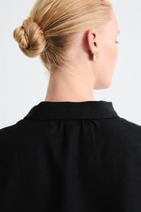 Image 2 of Camisa Lino Bobby Negro 