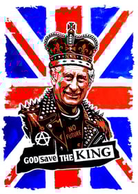 Image 1 of God Save The King - A2 42-60cm