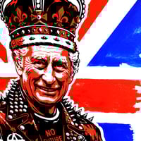 Image 3 of God Save The King - A2 42-60cm