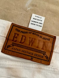 Image 8 of EDWIN ED-80 IVORY SELVEDGE JEANS