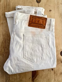 Image 1 of EDWIN ED-80 IVORY SELVEDGE JEANS