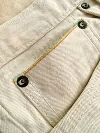 Image 5 of EDWIN ED-80 IVORY SELVEDGE JEANS