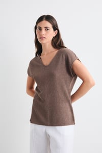 Image 2 of Camiseta Liora Marrón