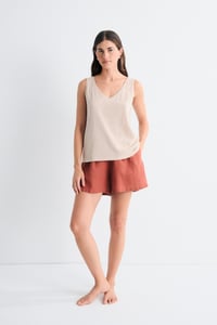 Image 3 of Top Luzara Beige 