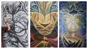 Image of SVAJONIŲ PAVEIKSLAS: Nuo vizijos iki pabaigto kūrinio