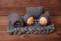 Image 1 of Knitted grey set