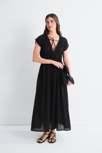 Image 1 of Vestido Greta Negro 