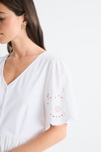 Image 2 of Vestido Blanco Ocaso 