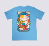 Maneki Mero Blue Tee - Nao Ink