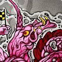 Image 4 of MUSCLE RIDER / original painting