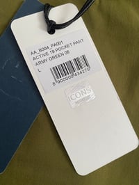 Image 16 of AQUASCUTUM ACTIVE POCKET PANT ARMY GREEN (NEW)