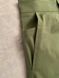 Image 5 of AQUASCUTUM ACTIVE POCKET PANT ARMY GREEN (NEW)