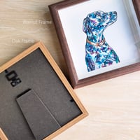 Image 5 of Framed Bespoke Pet Portrait (12x12cm)