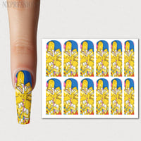 Image 1 of The Simpsons Nail Wraps