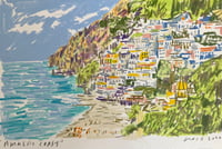 Amalfi Coast/ Drawing A Day 5.14.26