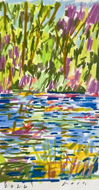 Monet's Garden/ Drawing A Day 5.13.26