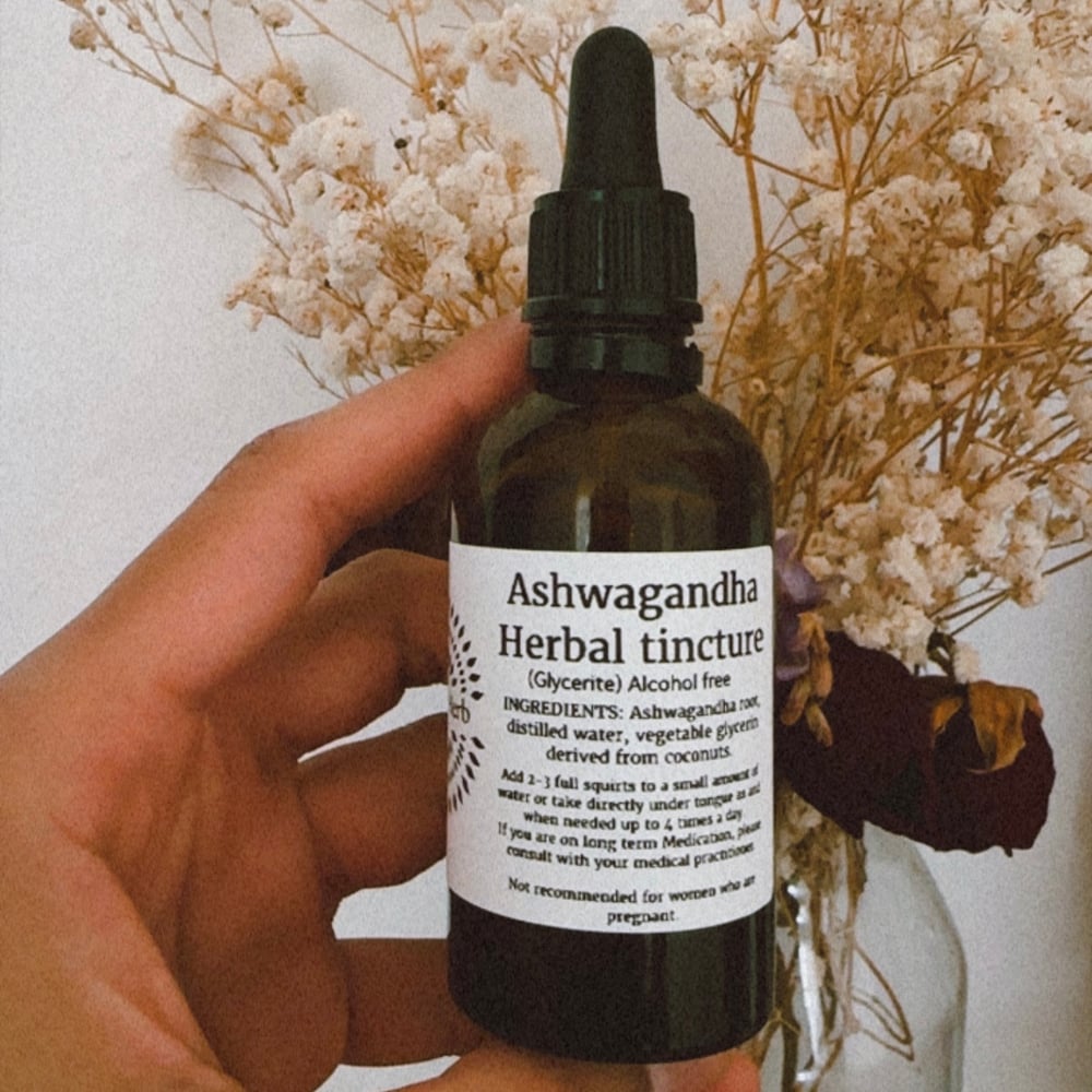 Image of Alcohol free Ashwagandha tincture (Glycerite) 