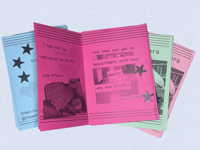 Image 3 of Love Letters to Sick Friends mini zine