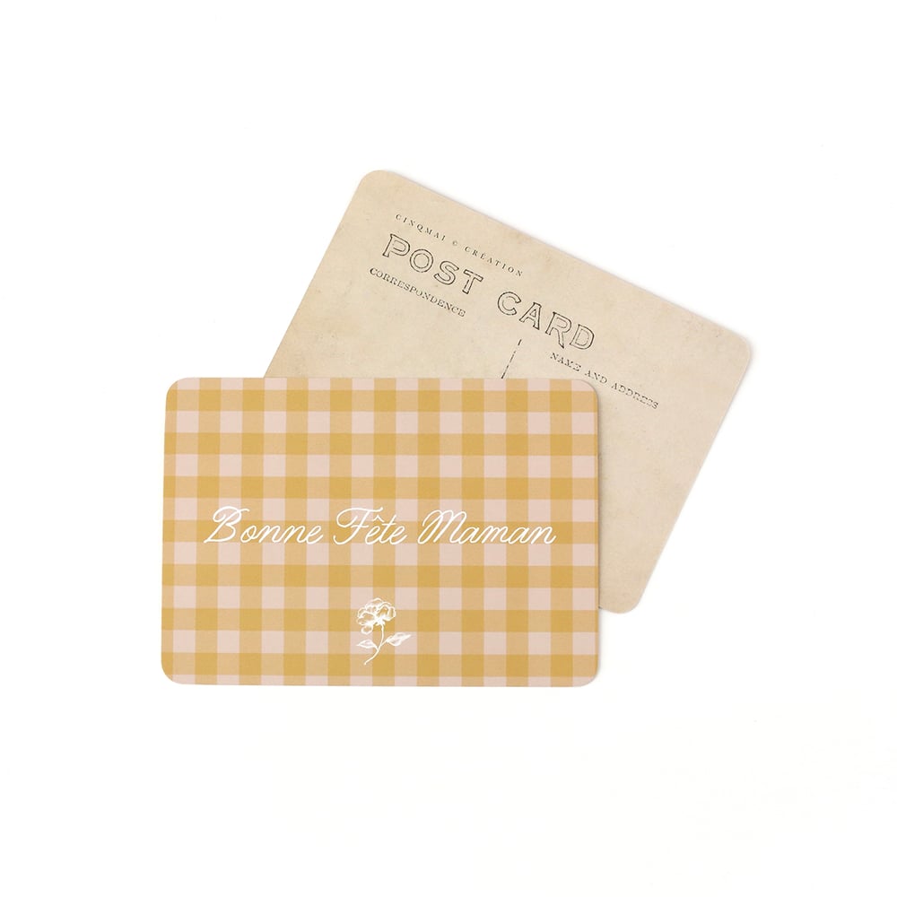 Image of Carte Postale  BONNE FÊTE MAMAN / CHARLOTTE