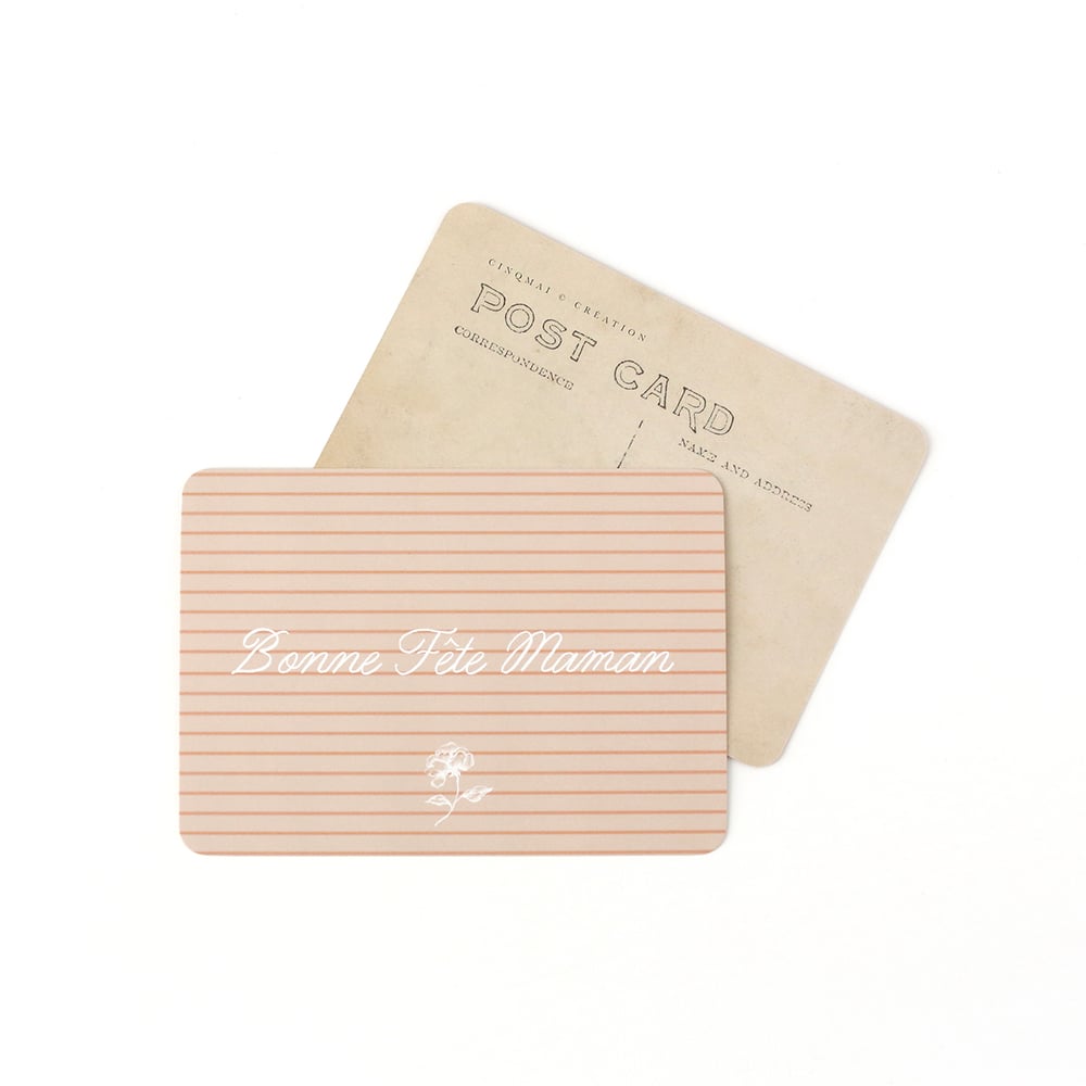 Image of Carte Postale  BONNE FÊTE MAMAN / LUCIE