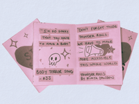 Image 2 of Sick Songs mini zine 