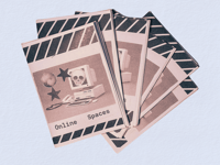 Image 1 of Online Spaces mini zine