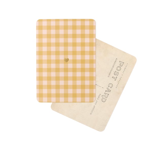 Image of Carte Postale COEUR / DORÉ / CHARLOTTE