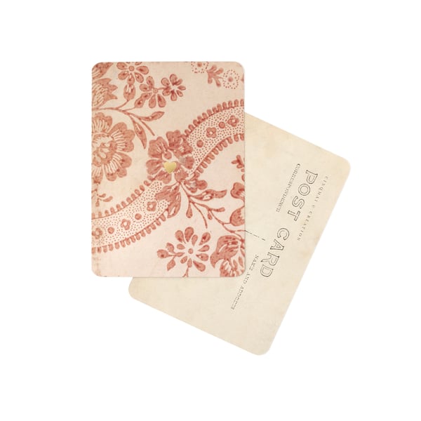 Image of Carte Postale COEUR / DORÉ / ALICE