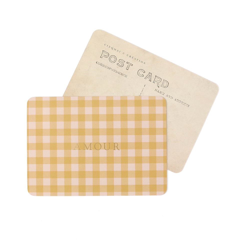 Image of Carte Postale AMOUR / DORÉ / CHARLOTTE