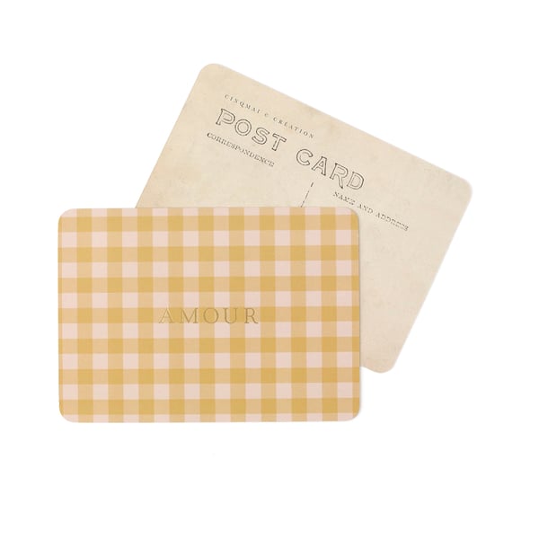 Image of Carte Postale AMOUR / DORÉ / CHARLOTTE