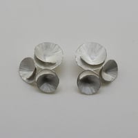 Image 2 of lotus 3 elements earrings