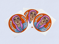 Image 2 of Still Ourselves sticker (88mm) 