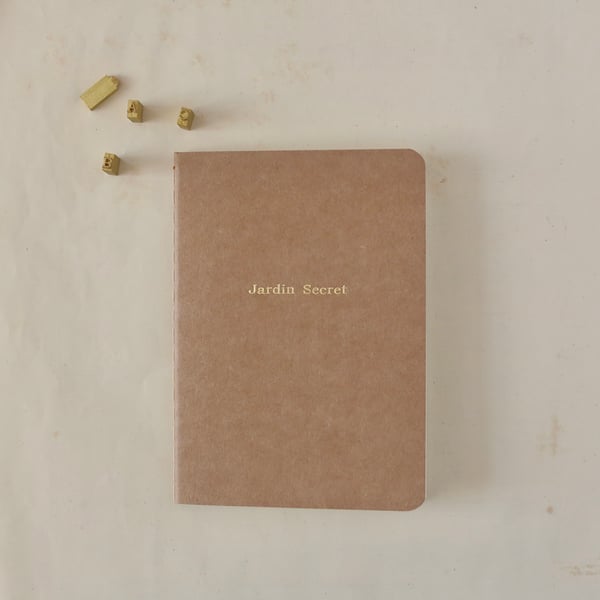 Image of CARNET / DORÉ / JARDIN SECRET