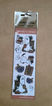 Sticker Strip--Swoopy's Library