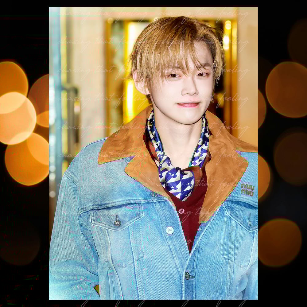 Image of Yeonjun for Miu Miu at PFW (260310)