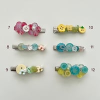 Image 4 of button hairclips