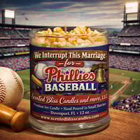 Image 1 of Baseball humor Candle 