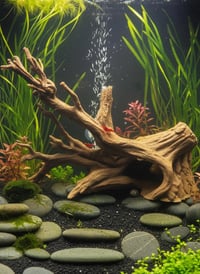 Image 1 of Decorative wooden elements for aquariums “Driftwood Shelter”
