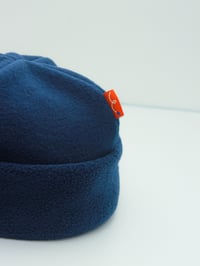 Image 2 of The Polar Fleece Hat in Navy