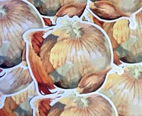 Image 2 of Yellow Onion Sticker