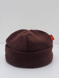 Image 1 of The Polar Fleece Hat in Brown