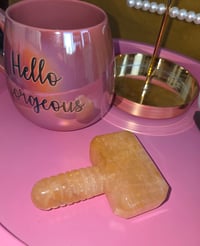 Image 2 of Yellow Jade Thor hammer 