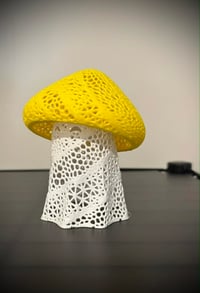 Image 11 of Ghost Mushroom Tea Light Lamp | 3D Printed Whimsy Cottagecore Light