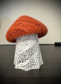 Image 14 of Ghost Mushroom Tea Light Lamp | 3D Printed Whimsy Cottagecore Light