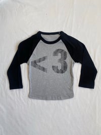 Image 1 of I <3 MUSIC RAGLAN TEE