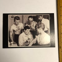 Image 1 of Amsterdam Tattoo Museum vintage post card 