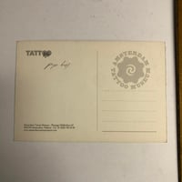 Image 3 of Amsterdam Tattoo Museum vintage post card 